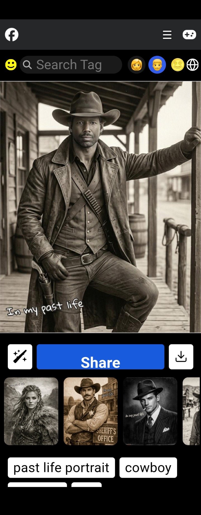 Country-styled portrait of Ray Springs in a cowboy hat and weathered jacket